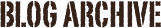 Blog Archive